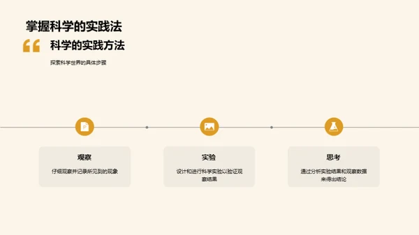 科学实验与世界探索