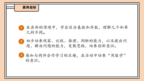 【课堂无忧】人教版一年级上册-1.3 第几课件(共31张PPT)