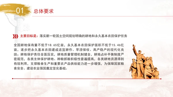 关于加强耕地保护提升耕地质量完善占补平衡的意见全文学习PPT课件