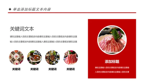 餐饮连锁重庆麻辣火锅宣传推广加盟PPT模板