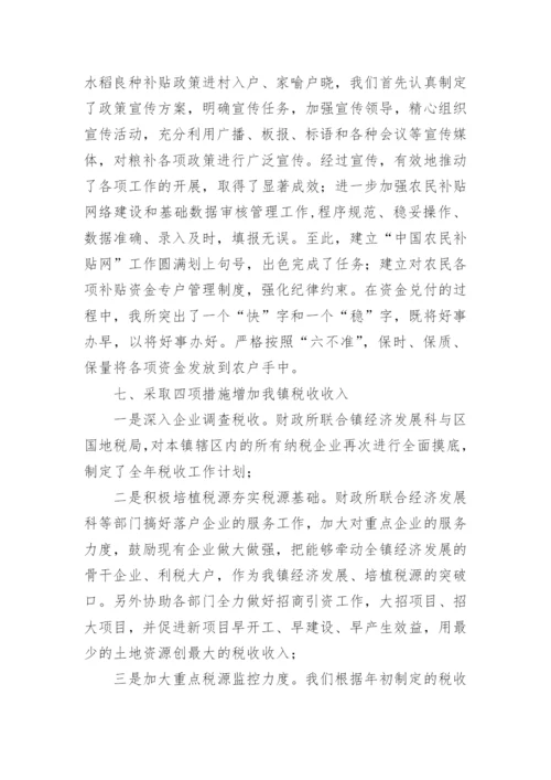 乡镇财政所工作总结_7.docx