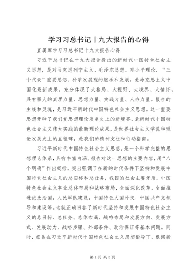 学习习总书记十九大报告的心得 (2).docx