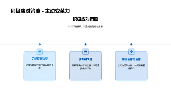 医保团队季度总结报告PPT模板