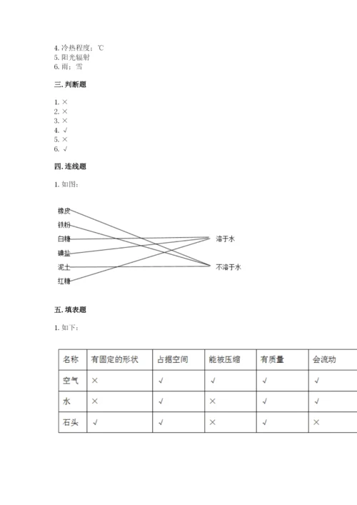 教科版三年级上册科学期末测试卷精品【典型题】.docx