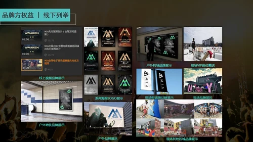 音乐节娱乐晚会招商方案通用PPT模板