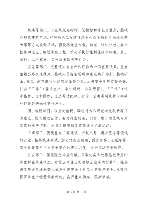 县长在市场秩序整顿工作会发言.docx
