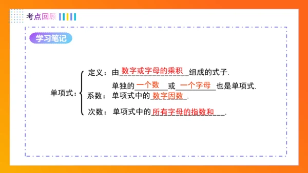 第四章整式的加减（单元复习课件）-【大单元教学】2024-2025学年七年级数学上册同步备课系列（人