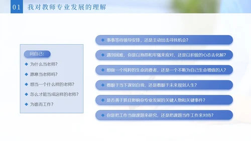 实拍风2023教师专业发展教师培训PPT