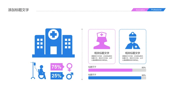 时尚医疗报告细胞DNA研究PPT模板