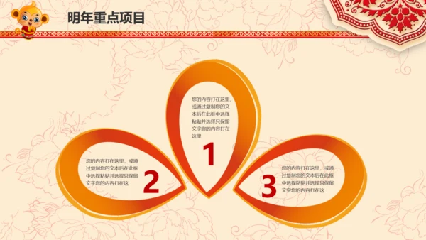 2016猴年开门红年会晚会工作总结PPT
