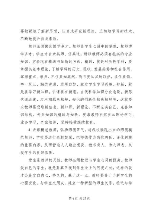 学校师资情况调研报告精编.docx