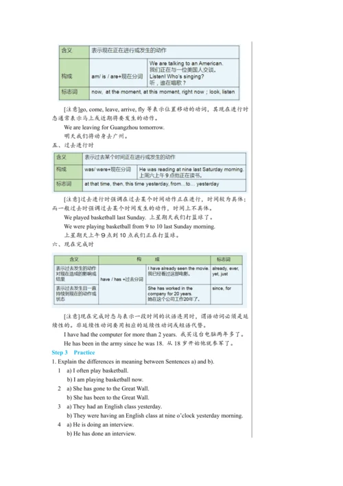 【轻松备课】外研版初中英语九年级上Module 1 Unit 3教学详案