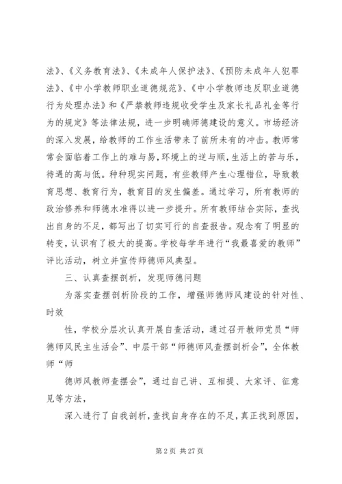思想政治工作自查报告五篇.docx