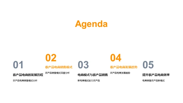 农产品电商新趋势