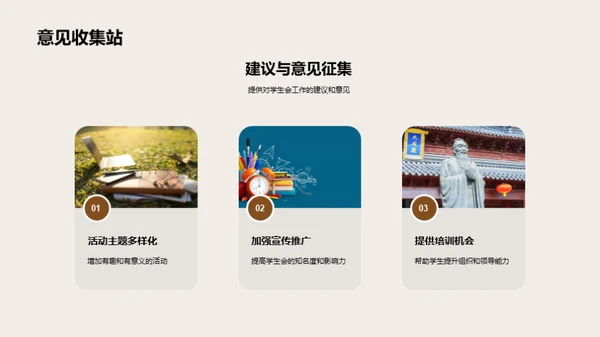 学生会工作展望
