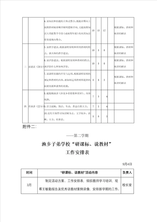 研课标说教材活动专题方案