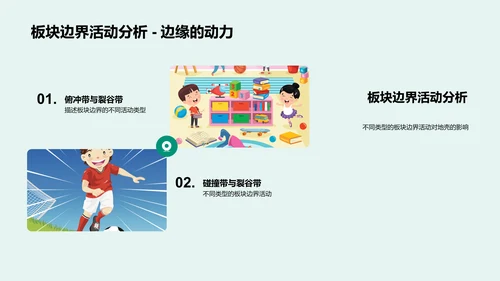 高三地壳构造教学PPT模板