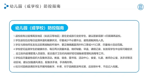 学习解读新型冠状病毒防控指南PPT模板