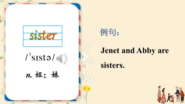 Module  2   My family词汇课件(共56张PPT)+内嵌音频