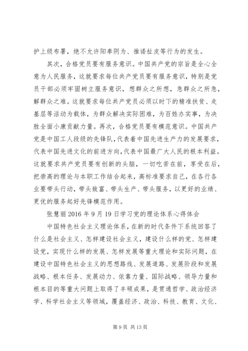 思想汇报(学习党章) (4).docx