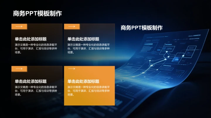 AI驱动的数字化转型路径PPT模板