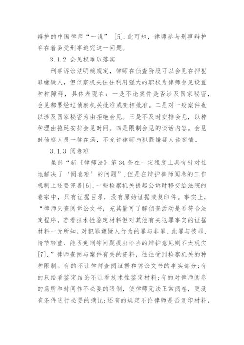 法学毕业论文精编.docx