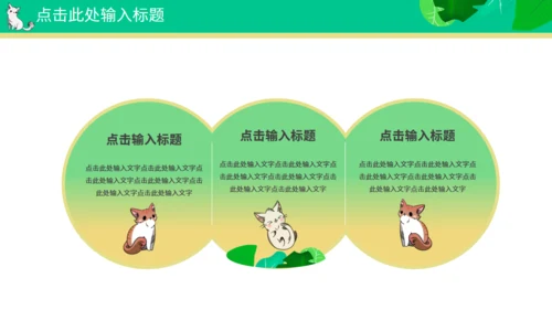 喵星人宠物主题通用PPT模板