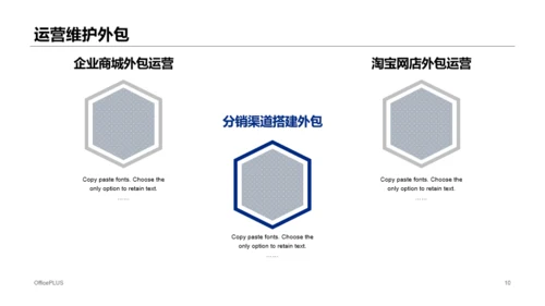 多色商务公司年度工作总结报告通用PPT模板