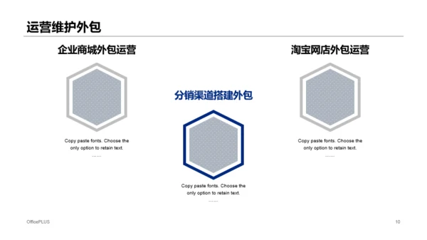 多色商务公司年度工作总结报告通用PPT模板