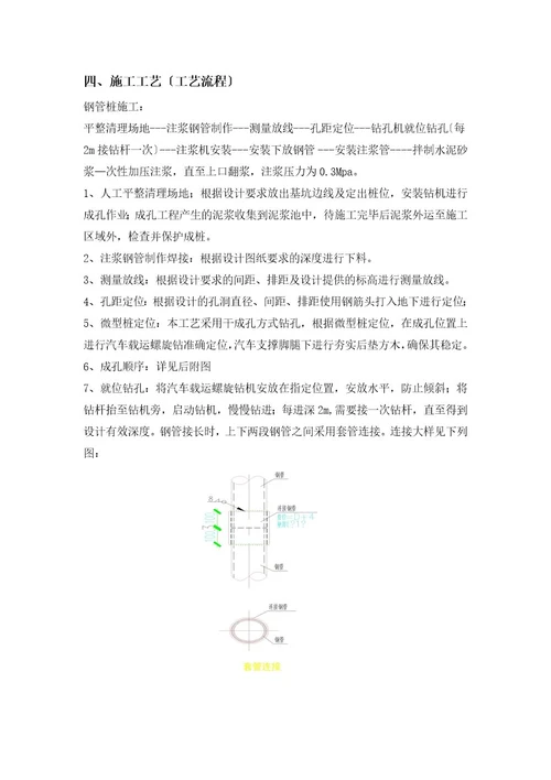 微型钢管桩施工方案