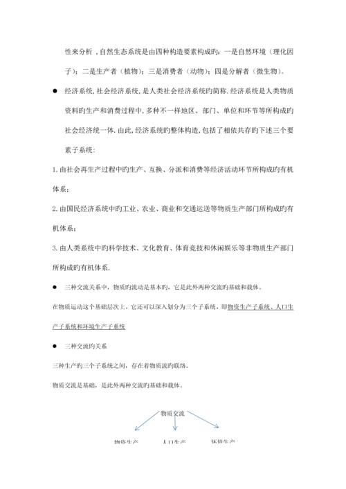 2023年环境经济学复习笔记.docx