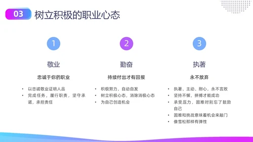 蓝色紫色商务实拍形状护士职业素养培训PPT课件
