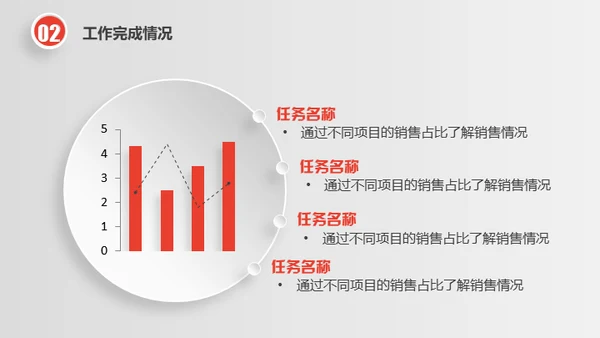 时尚银色微立体质感通用PPT模版