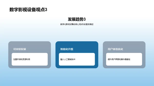 影视设备数字化转型