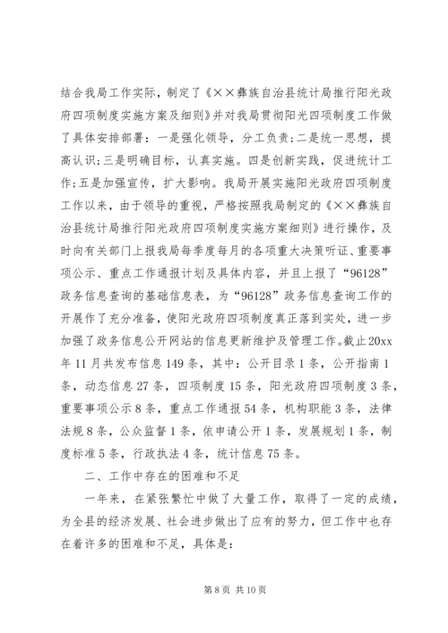 统计局工作总结及工作计划 (2).docx