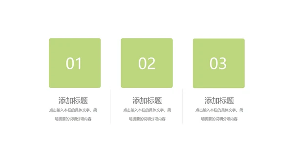 渐变风绿色总结汇报PPT模板