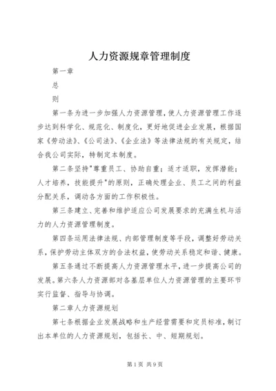 人力资源规章管理制度_1.docx