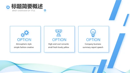 简约大气公司产品介绍宣传通用PPT