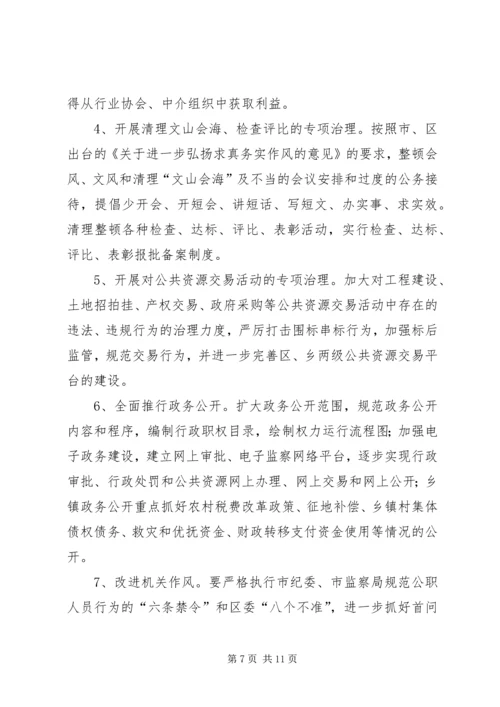 区人大民主评议政风行风工作讲话.docx