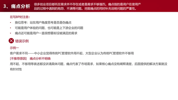 商业计划书自查手册ppt模板