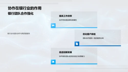 银行团队协作培训