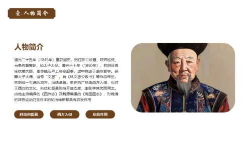 民族英雄禁毒先驱林则徐介绍通用PPT模板
