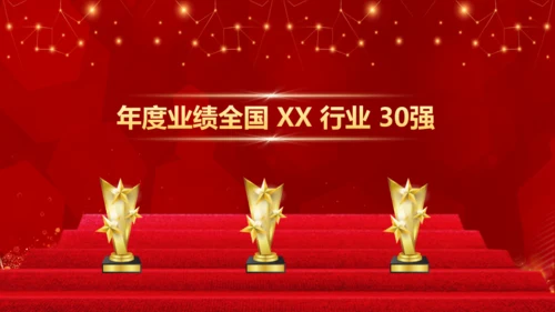 业绩喜报，业绩战报通用PPT模板