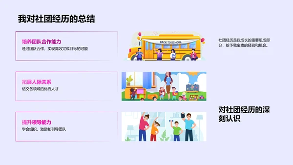 社团成长故事PPT模板