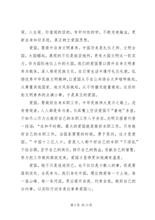 学习《新时代爱国主义教育实施纲要》心得体会六篇.docx