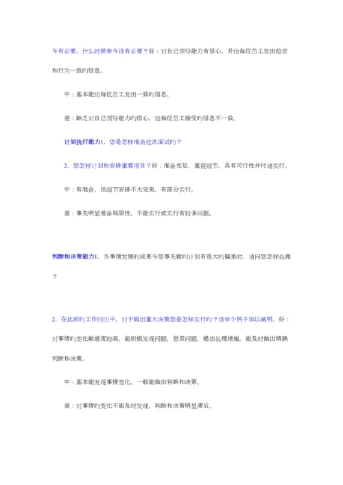 2023年销售经理结构化面试的题目.docx