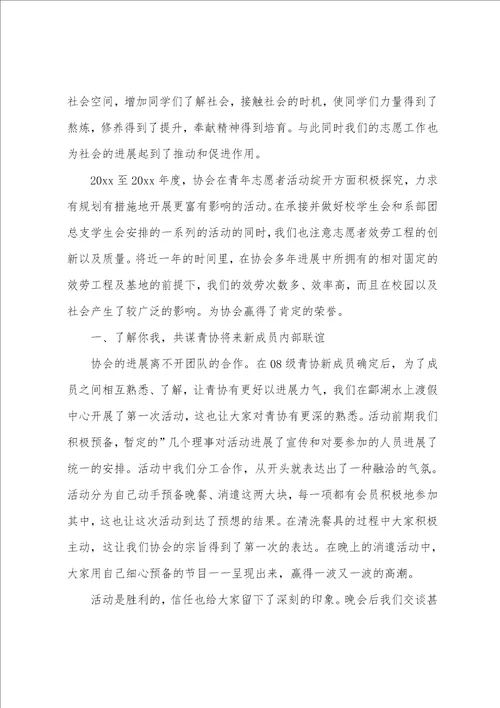 志愿者活动总结三篇