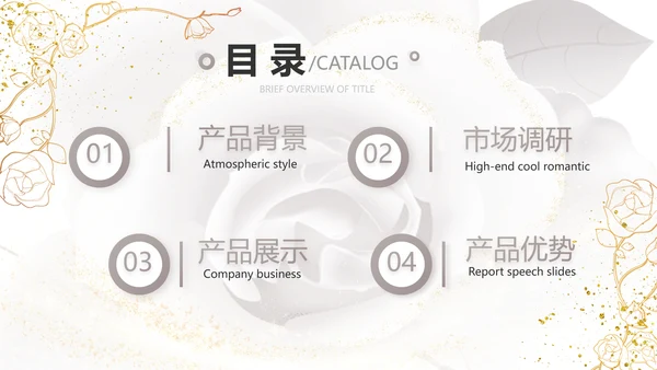 公司企业品牌化妆品介绍宣传PPT
