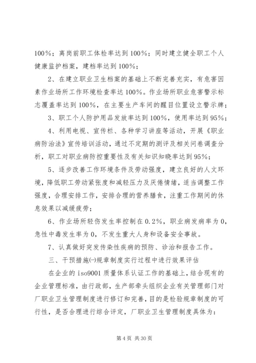 用人单位职业卫生培训计划大全.docx