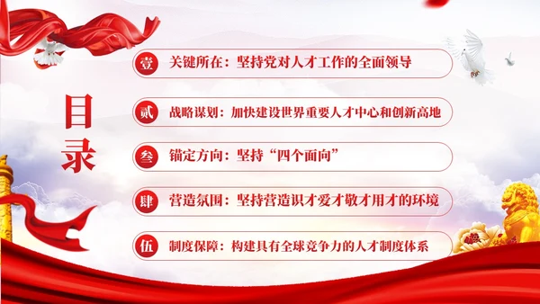 坚持聚天下英才而用之十三个坚持党的建设思想党课ppt课件党建